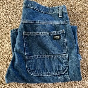 Key Apparel Denim Dungaree Carpenter Jeans, Men’s Sz 33x32